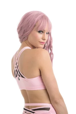 Poledancerka X-Front Top - Baby Pink -Radi Style Shop o3