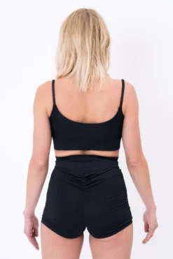 Pole Addict Kopia Basic High Waisted Shorts - Black -Radi Style Shop pole 006 1