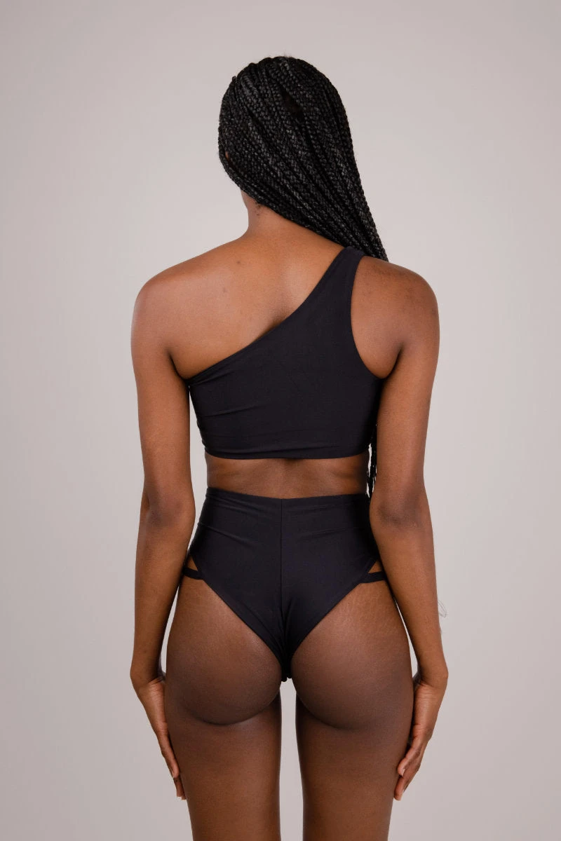 FANNA Flow Top - Black 2 FANNA Flow Top - Black - Image 2