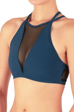 Dragonfly Victoria Sports Bra - Petrol Mesh 7 Dragonfly Victoria Sports Bra - Petrol Mesh -Radi Style Shop vmp2