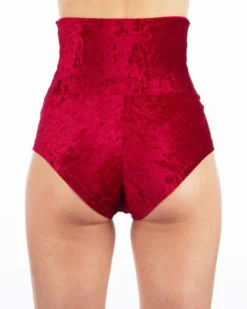 Dragonfly Betty High-Waisted Shorts - Velvet Red -Radi Style Shop wgzcsrtqn6.Betty shorts velvet red 3